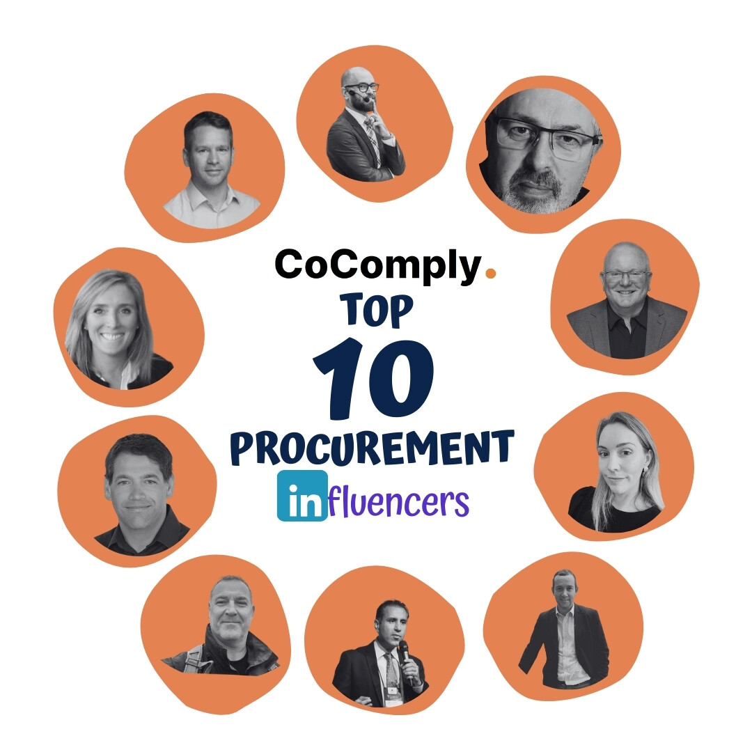 CoComply 10 | Top 10 Procurement Influencers to follow in 2025